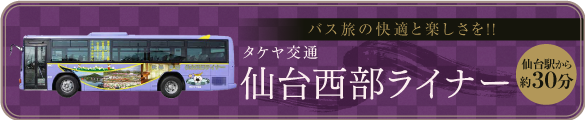 「タケヤ交通」仙台西武ライナー